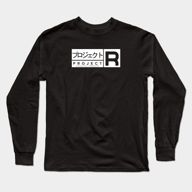 PROJECT R ver. 2014 [WHITE] Long Sleeve T-Shirt by PRWear